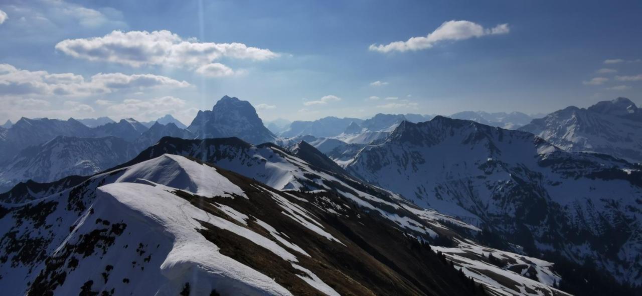 SunAlpin - Ferienwohnungen Schoppernau Exterior foto