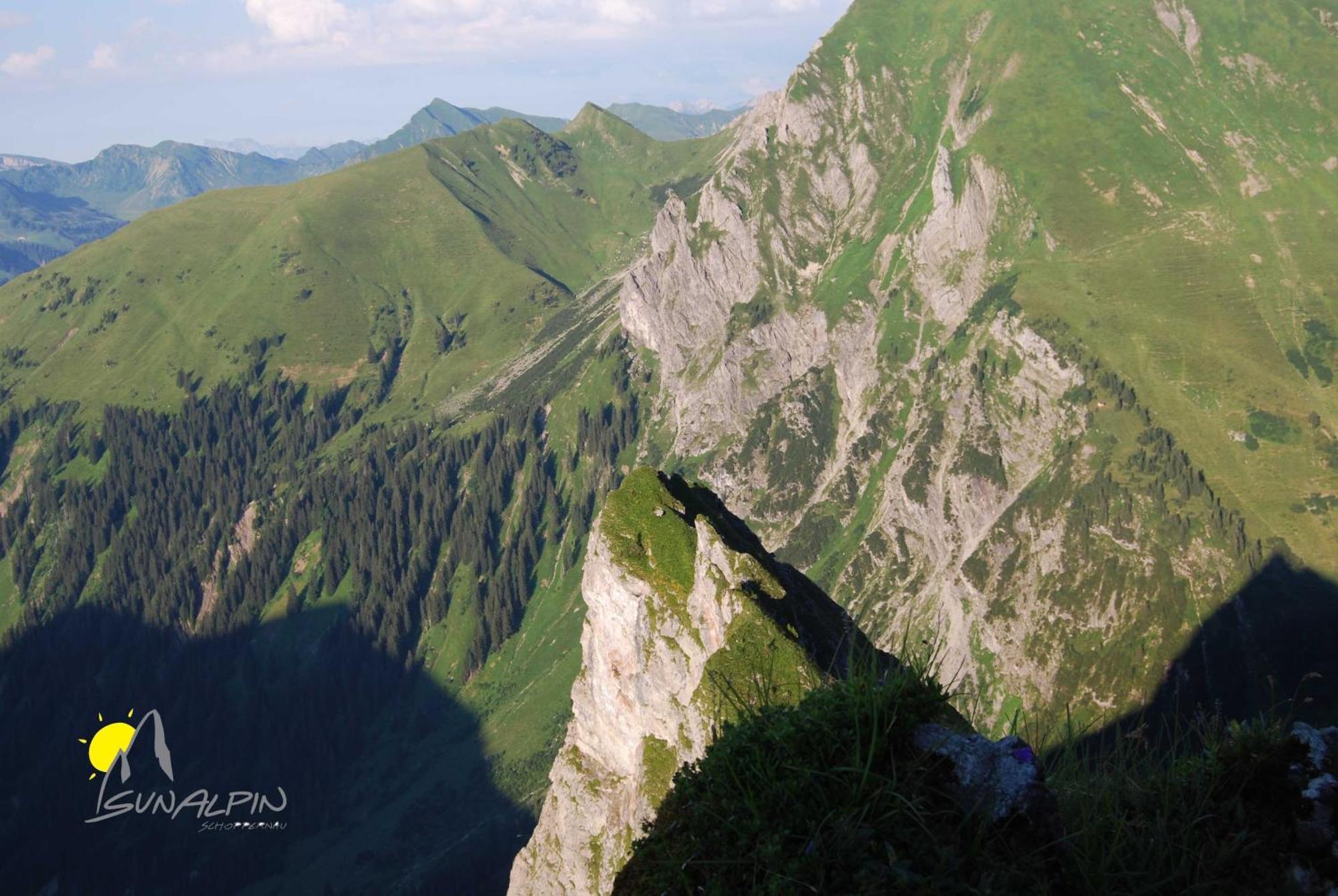 SunAlpin - Ferienwohnungen Schoppernau Exterior foto